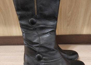 Czarne kozaki damskie Miz Mooz – rozmiar 39
