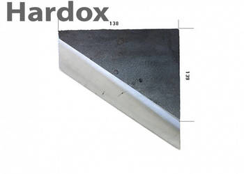 Nóż półtrójkątny HARDOX spawmech części do wycinaka kiszonki