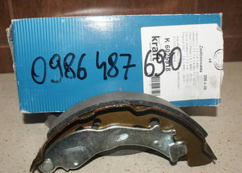 0 986 487 690 - BOSCH - SZCZĘKI HAMULC. CITROEN C3 02- (+ABS