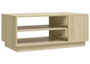 Stolik kawowy dąb sonoma 102x55x43 cm materiał drewnopochodny WM-810283