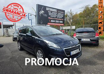 Peugeot 5008 1.6 HDI 115 KM, Panorama, LED, Klima, Stoliki, Head-UP, Navi,…
