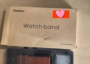 Pasek do Smartwatcha Tasikar (Skórzano-Silikonowy)