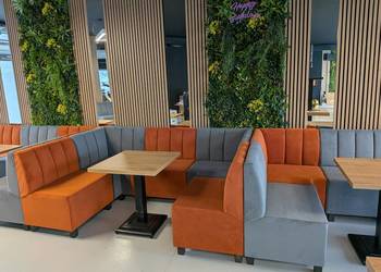 Loże do restauracji i kawiarni - kanapy barowe - sofy - Producent HoReCa