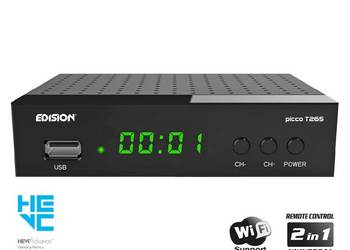 Dekoder Tuner EDISΙON picco T265, DVB-T2 H.265/HEVC