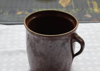 Garniec 5 L Ceramiczny Pojemnik Z Uchem Kamieniak