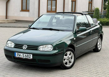 Volkswagen Golf Cabrio 2.0i 115KM ! Serwisowany ! po Opłatach ! III (1991-…