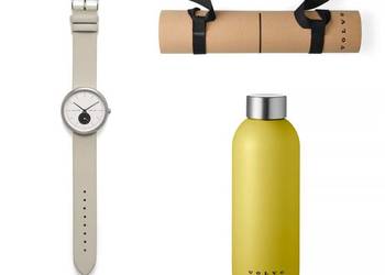VOLVO zegarek 40mm butelka bidon 600ml mata do jogi zestaw…