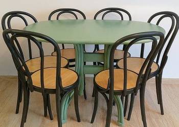 Stół z drzewa piękny  solidny 120x80x75