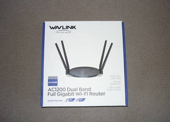 Router Wi-Fi dwupasmowy gigabitowy Wavlink AC 1200 Mb/s