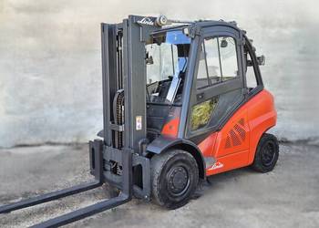 Wózek widłowy Linde H50D • 2020r • maszt TRIPLEX z wolnym skokiem • kabina