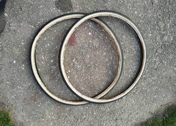 Opony rowerowe 26x 1 3/8 Romet Biała zzr prl