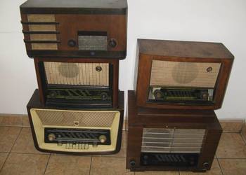 Stare radio lampowe Kosmos K-87, Saba, Tatry, inne.