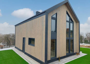 Dom całoroczny modułowy szkieletowy 110m2 EKOBARN STAN DEWELOPERSKI