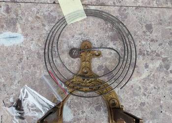 810 Gong sanki półka wieszak mocowanie mechanizmu starego zegara Junghans