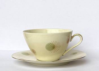 Seltmann Isolde Filiżanka do kawy Mid-Century Modern Dmuchawce lata 50/60 X