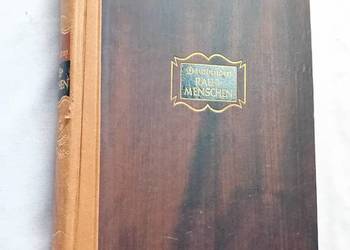 Max Dauthendey. Raubmenschen. Deutsche Buch Gem., 1931 r. Wyd.II. Półskórek
