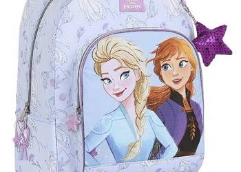 Duża 45cm Walizka na Kółkach Plecak Kraina Lodu Elsa Anna