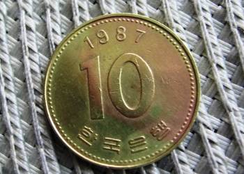 Korea 10 Won 1987r
