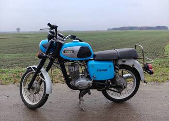 MZ TS 125 DE LUXE 1985r z dokumentami do rejestracji