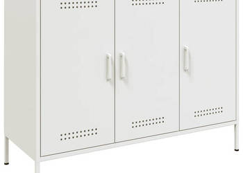 Szafka biała 1005x39x79 cm stal WM-843029