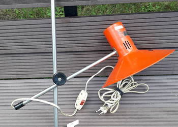 Lampa biurkowa przykręcana do blatu vintage