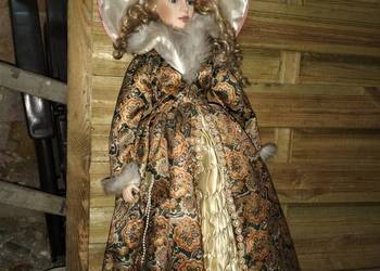 Lalka porcelanowa duża 60 cm
