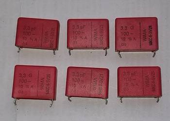 Kondensator WIMA 3,3 mikroF/100V