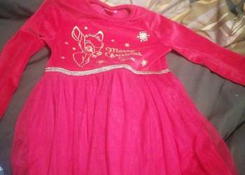 Sprzedam sukienkę na święta dla dziewczynki 98cm