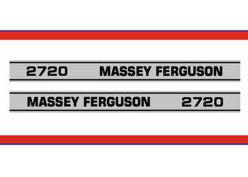 Naklejki Massey Ferguson 2720 Ciągnik Traktor nalepki Komplet