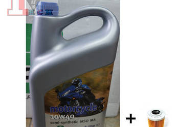 ROCKOIL 10W40 API SL, JASO MA +FILTR OLEJU HF140