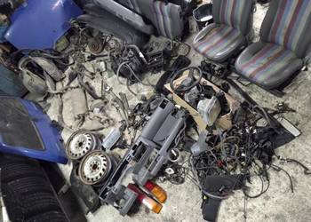 Fiat Cinquecento 700 pakiet części- maska klapa silnik licznik fotele serwo