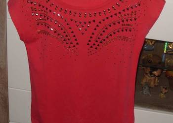 O&S _Malinowa Bluzeczka z Dżetami r. M/L