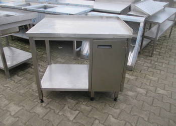 Stół Gastronomiczny Z Półką I Szafką 100/70/85