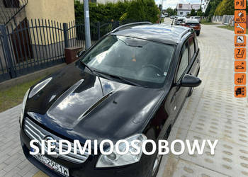 Nissan Qashqai+2 Klimatronic, hak, panoramiczny dach, isofix, podg. fotele…