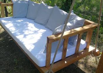 Huśtawka ogrodowa, łóżko ogrodowe, bujanka do altanki