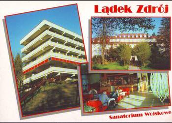 Kart. Pocz. Lądek Zdrój San. Wojsk. 1995