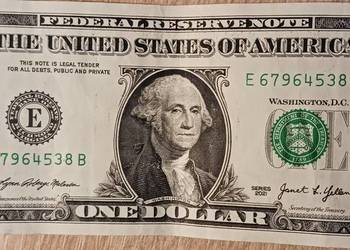 1 $ USA 2001 r . G. Washington-men. E-Richmond-Virginia