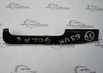 VW GOLF VI 10r Listwa ozdobna deski rozdzielczej DEKOR 5K2858418B