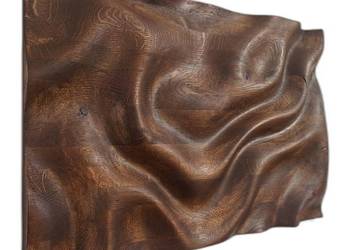 Fala Drewniana / Abstrakcja 3D