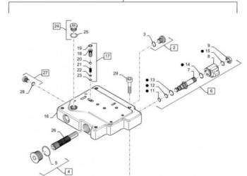 New Holland T6090 Elektromagnes 84167521