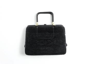 Wyjątkowa Torebka Vintage lata 50./60. | Czerwone Wnętrze Retro Pin-up