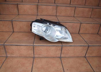 VW Passat B6 lampa prawa przód (zwykła) 2005 - 2010r (europa)