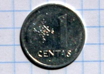 1 CENTAS 1991 ROK - LITWA