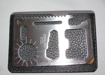 Karta survivalowa (multitool) karta przeżycia do portfela