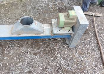 Podajnik ślimakowy,poziomy. Redler