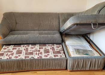 narożnik z funkcją spania i pojemnikiem 250x170