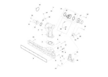 John Deere 9470RX - Kanał powietrza R534309 (Silnik)