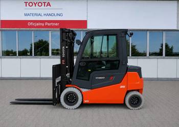 Elektryczny wózek widłowy Toyota Traigo 80 9FBM35T z kabiną | NOWY 2026