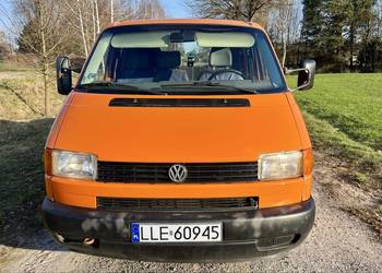 Sprzedam VW Transporter T4 Doka 6 Osób Dubel 98r 2.4D R5 Ważne OC i BT