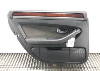 BOCZEK DRZWI LEWY TYŁ AUDI A8 D3 Sedan/Limuzyna 02-10 TAPICERKA